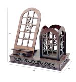 استند موبایل و جاخودکاری چوبی مدل 556
