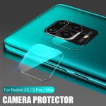 برچسب گلس محافظ لنز دوربین شیشه ای شیائومی Note 9s