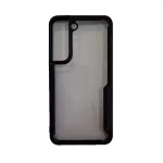 قاب ژله ای پشت شفاف دور مشکی گوشی سامسونگ مدل اس 22 / Galaxy S22